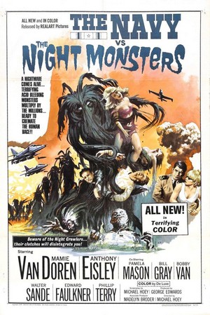 The Navy vs. the Night Monsters (1966) - poster