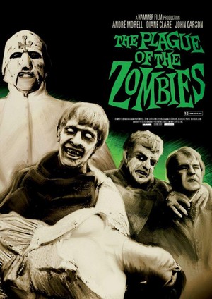 The Plague of the Zombies (1966) - poster