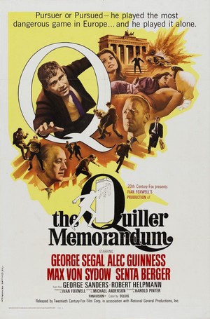 The Quiller Memorandum (1966) - poster