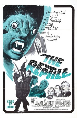 The Reptile (1966) - poster