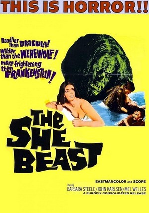 The She Beast (1966) - poster