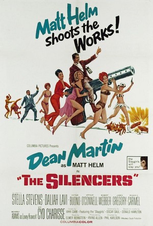 The Silencers (1966) - poster