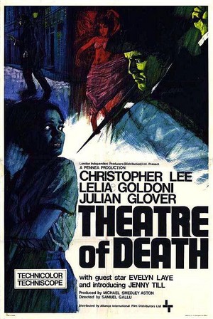 Theatre of Death (1966) - poster