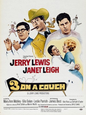 Three on a Couch (1966) - poster