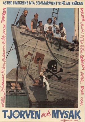 Tjorven och Mysak (1966) - poster