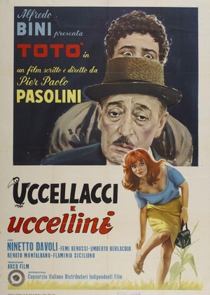Uccellacci e Uccellini (1966) - poster