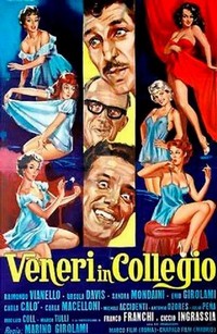 Veneri in Collegio (1966) - poster