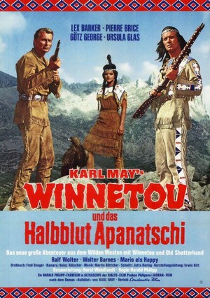 Winnetou und das Halbblut Apanatschi (1966) - poster
