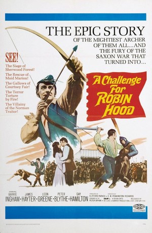 A Challenge for Robin Hood (1967) - poster