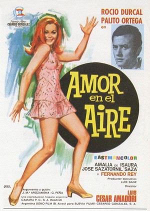 Amor en el Aire (1967) - poster