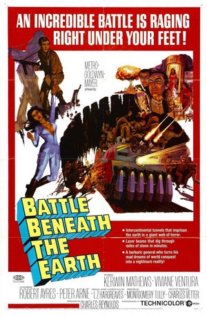Battle beneath the Earth (1967) - poster