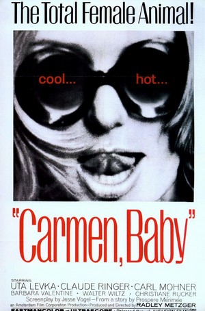Carmen, Baby (1967) - poster