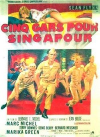 Cinq Gars pour Singapour (1967) - poster