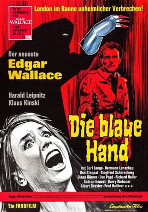 Die Blaue Hand (1967) - poster