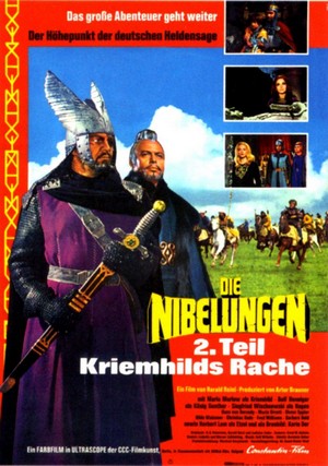 Die Nibelungen, Teil 2 - Kriemhilds Rache (1967) - poster