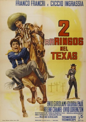 Due Rrringos nel Texas (1967) - poster