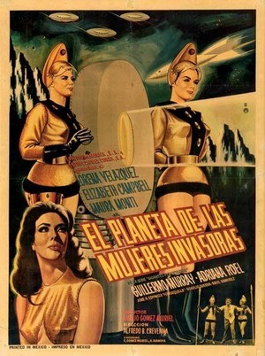El Planeta de las Mujeres Invasoras (1967) - poster