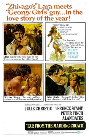 Far from the Madding Crowd (1967) - poster