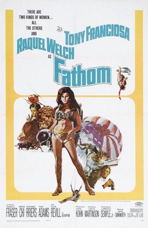 Fathom (1967) - poster