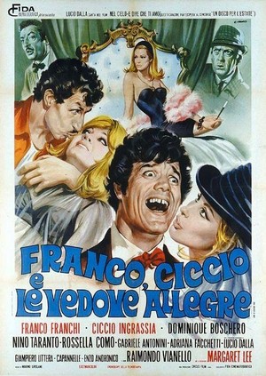 Franco, Ciccio e le Vedove Allegre (1967) - poster