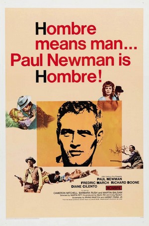 Hombre (1967) - poster