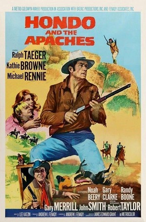 Hondo and the Apaches (1967) - poster