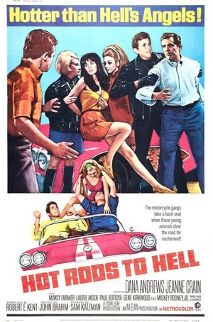 Hot Rods to Hell (1967) - poster