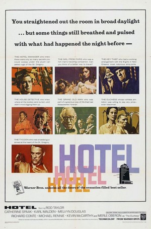Hotel (1967) - poster