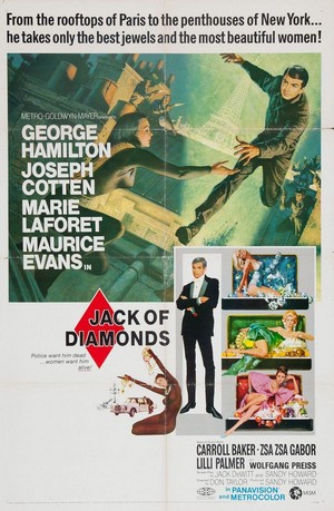Jack of Diamonds (1967) - poster