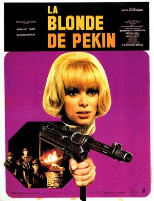 La Blonde de Pékin (1967) - poster