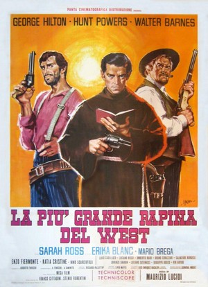 La Più Grande Rapina del West (1967) - poster