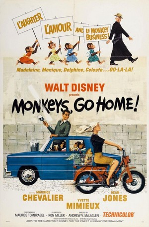 Monkeys, Go Home! (1967) - poster
