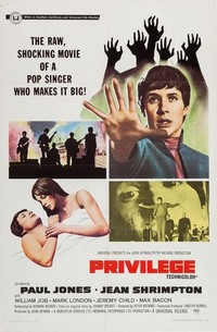 Privilege (1967) - poster