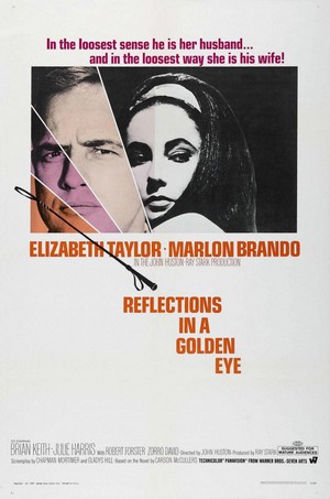 Reflections in a Golden Eye (1967) - poster