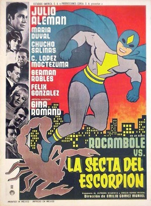 Rocambole contra la Secta del Escorpion (1967) - poster