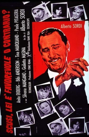 Scusi, Lei È Favorevole o Contrario (1967) - poster