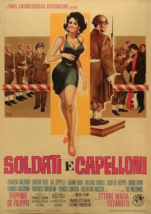 Soldati e Capelloni (1967) - poster