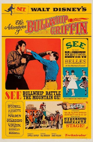 The Adventures of Bullwhip Griffin (1967) - poster