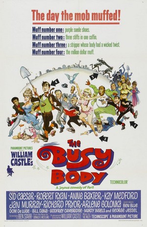 The Busy Body (1967) - poster