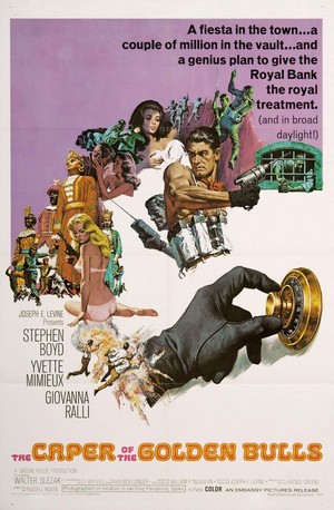 The Caper of the Golden Bulls (1967) - poster