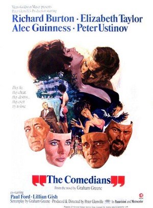The Comedians (1967) - poster