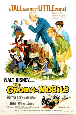 The Gnome-Mobile (1967) - poster