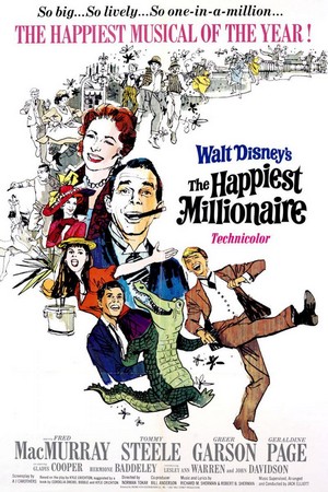 The Happiest Millionaire (1967) - poster