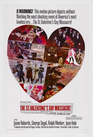 The St. Valentine's Day Massacre (1967) - poster