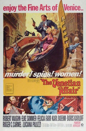 The Venetian Affair (1967) - poster