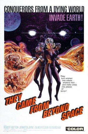 They Came from Beyond Space (1967) - poster