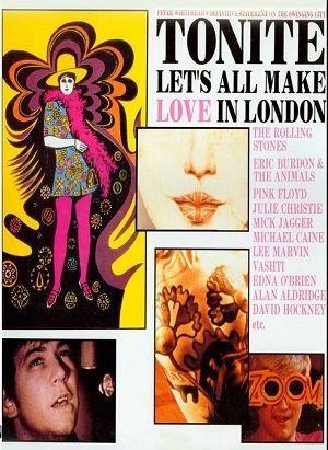 Tonite Let's All Make Love in London (1967) - poster