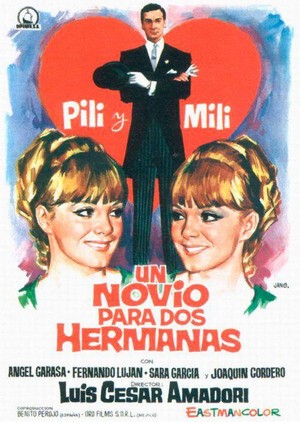 Un Novio para Dos Hermanas (1967) - poster