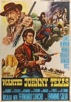 Wanted Johnny Texas (1967) - poster
