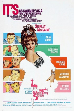 Woman Times Seven (1967) - poster